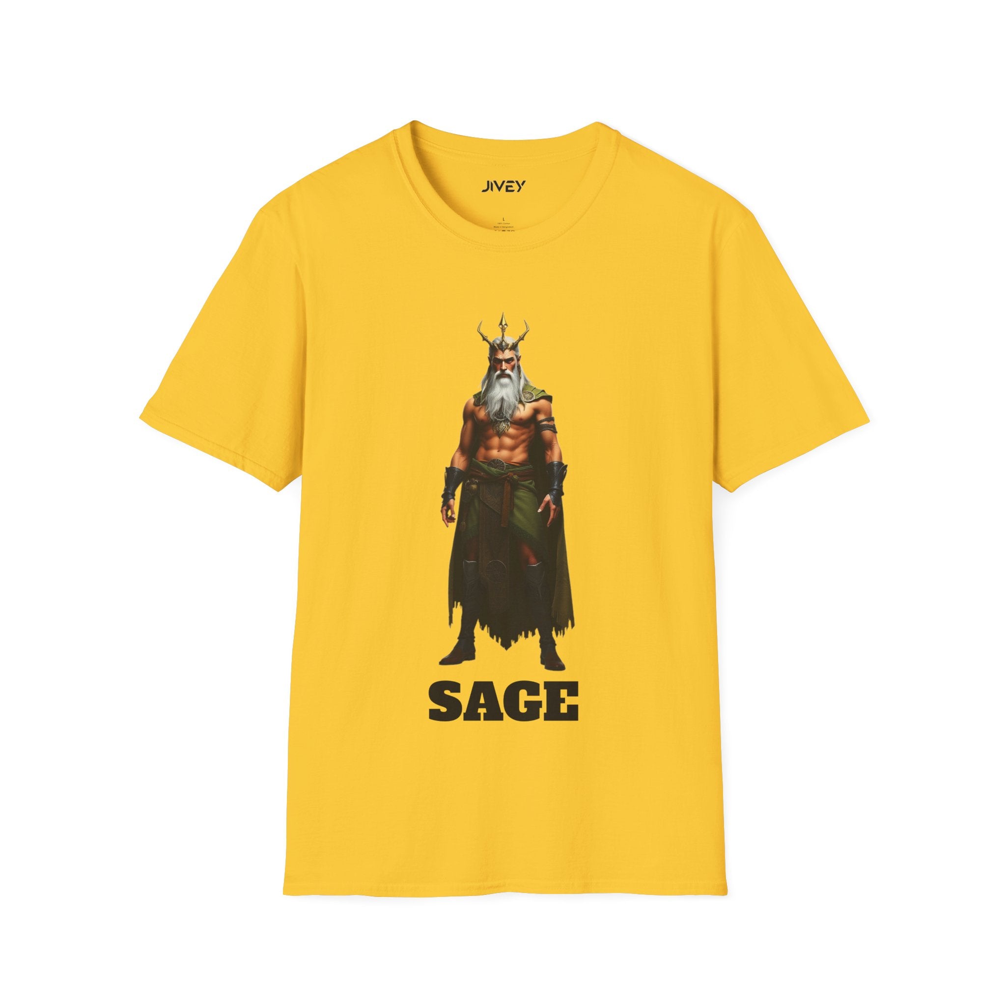 Sage Superhero Softstyle Tee