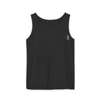 JIVEY Essentials Unisex Relaxed-fit Dark Garment-Dyed Tank Top
