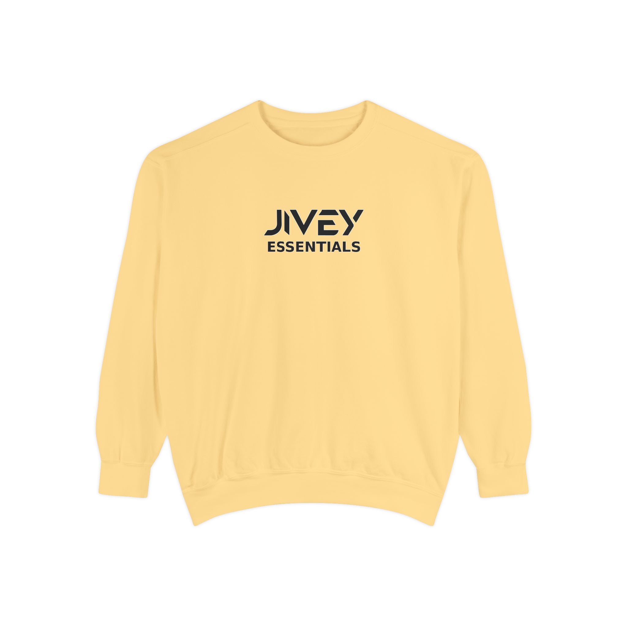 JIVEY Essentials Unisex Garment-Dyed Soft Cotton Sweatshirt
