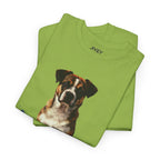 Watercolor Pet Splash Art Style Heavy Cotton Tee
