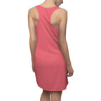JIVEY Eminent Light-fabric Sporty-fit Pastel Red Racerback Dress