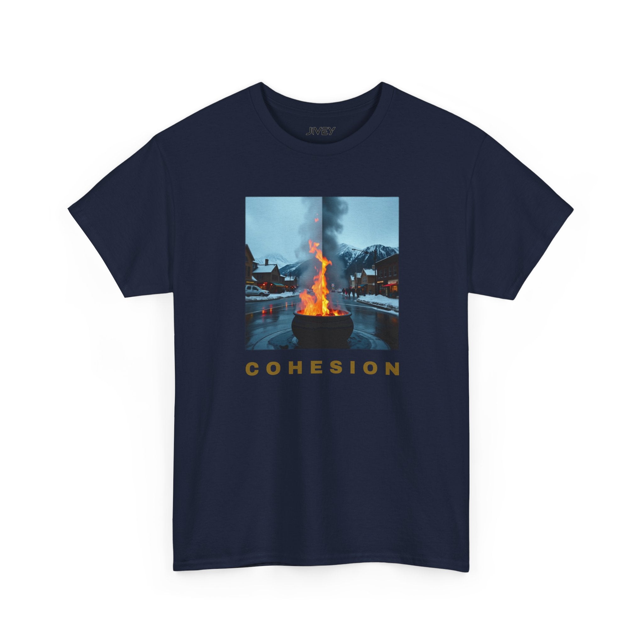 Mosaic and Melting Pot Unisex Heavy Cotton Tee