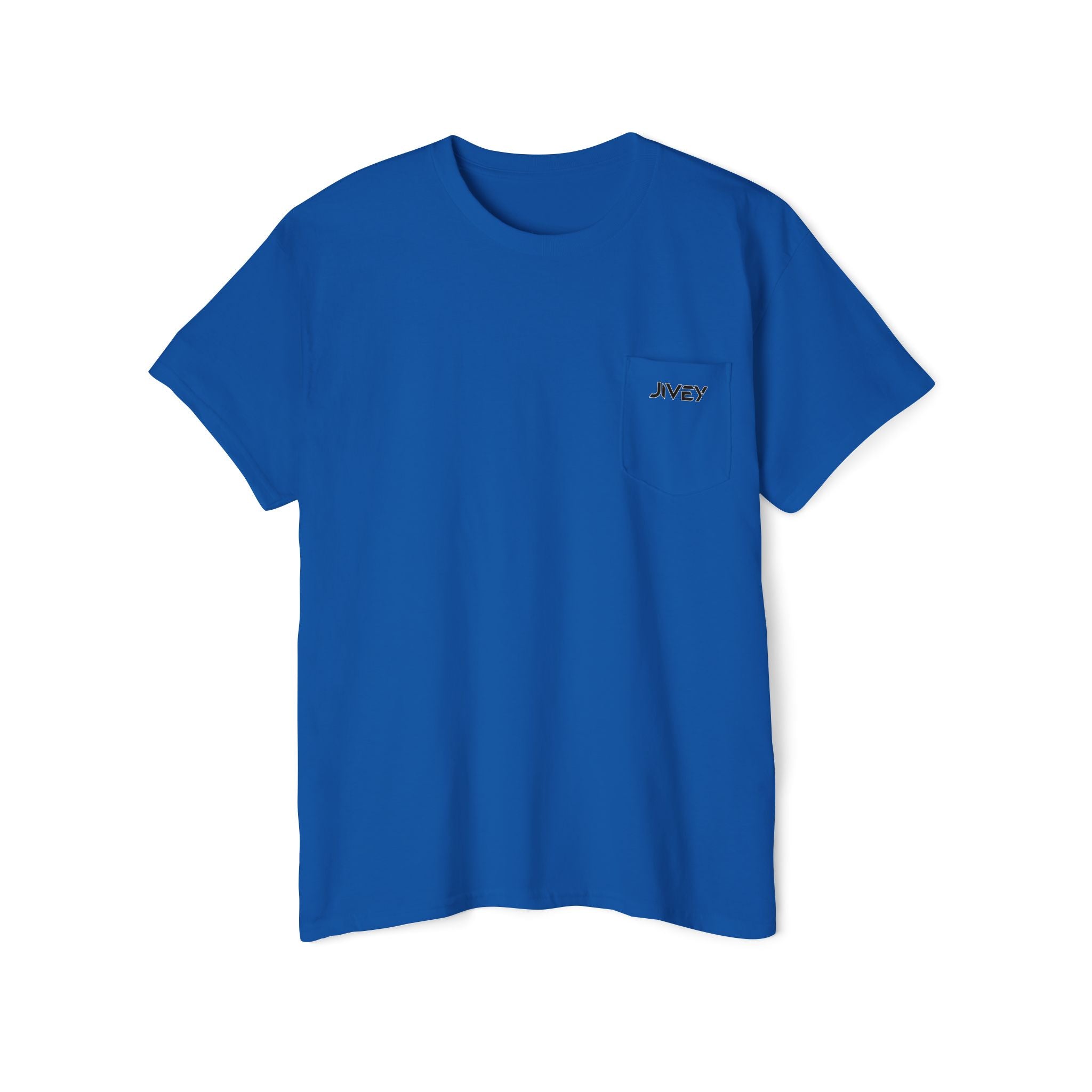 JIVEY Essentials Unisex Heavy Cotton Pocket Tee