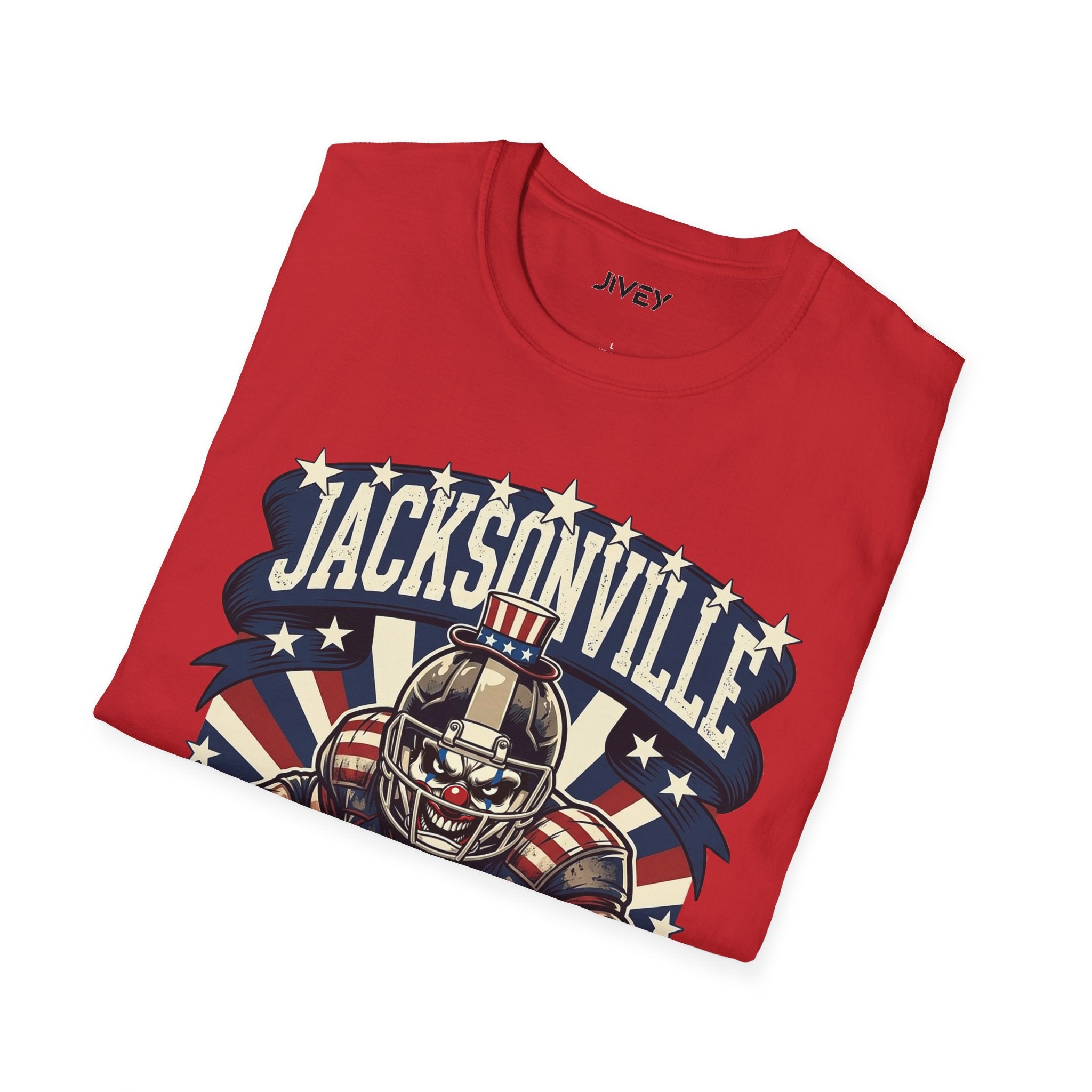 Jacksonville Hustle Football Tee