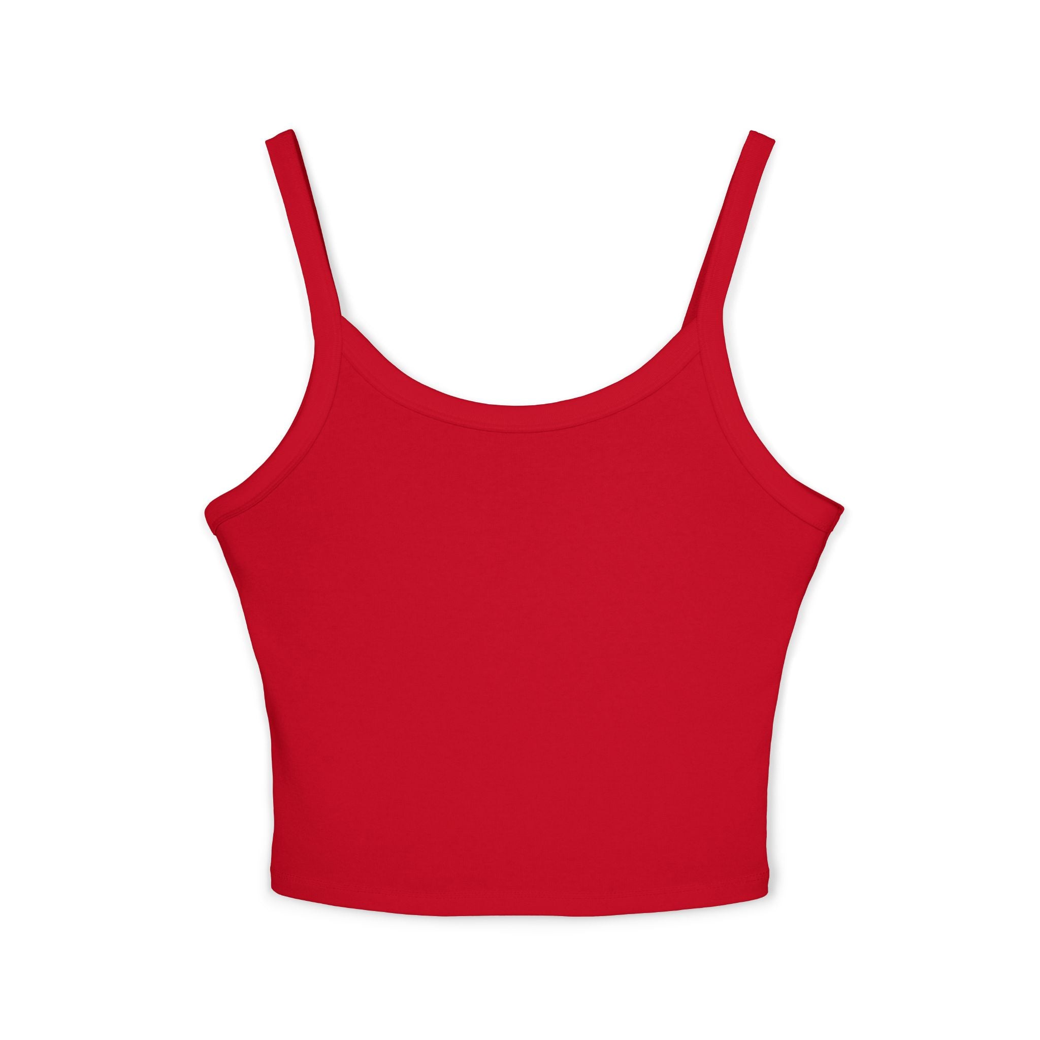 JIVEY Eminent Women's Mid length Spaghetti Crop Strap Tank Top