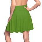 JIVEY Eminent Soft Versatile-fit Light Green Skater Skirt