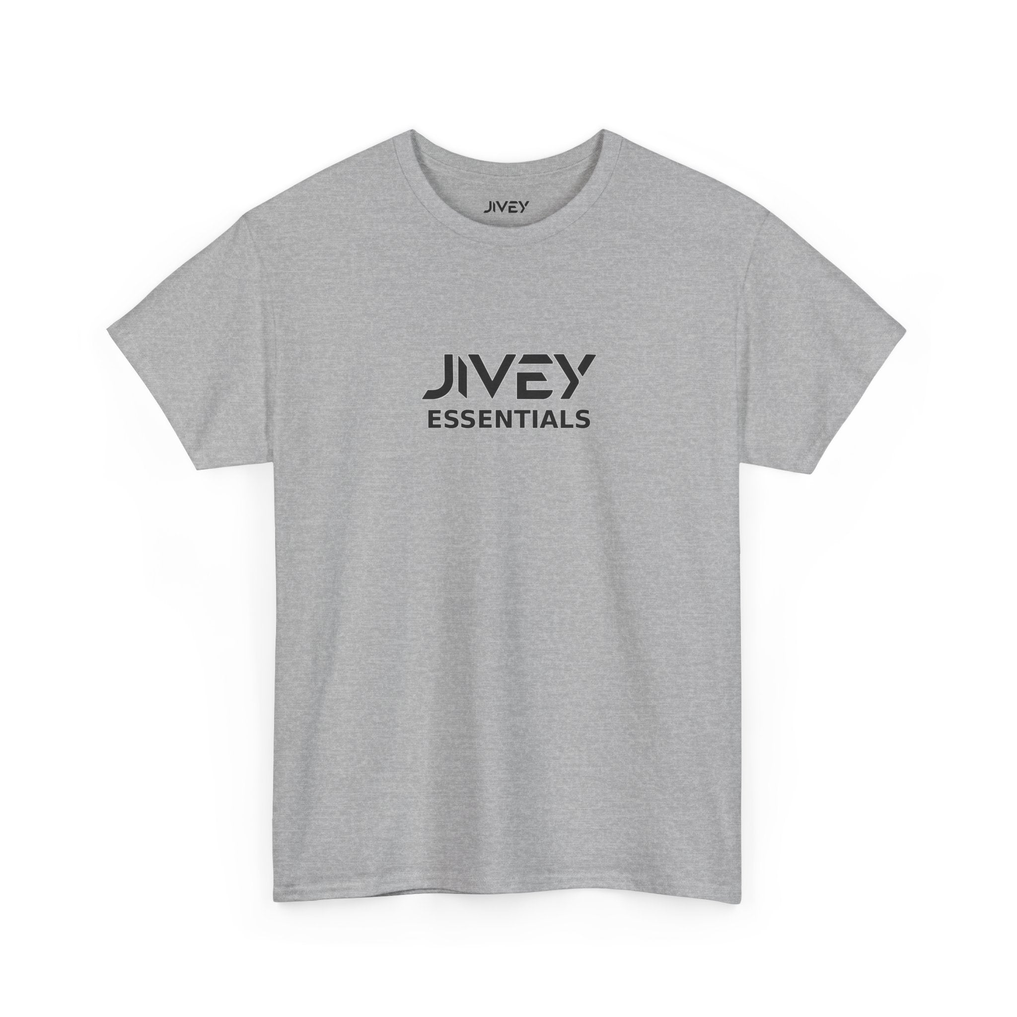 JIVEY Essentials Unisex Heavy Cotton Durable Washable Tee