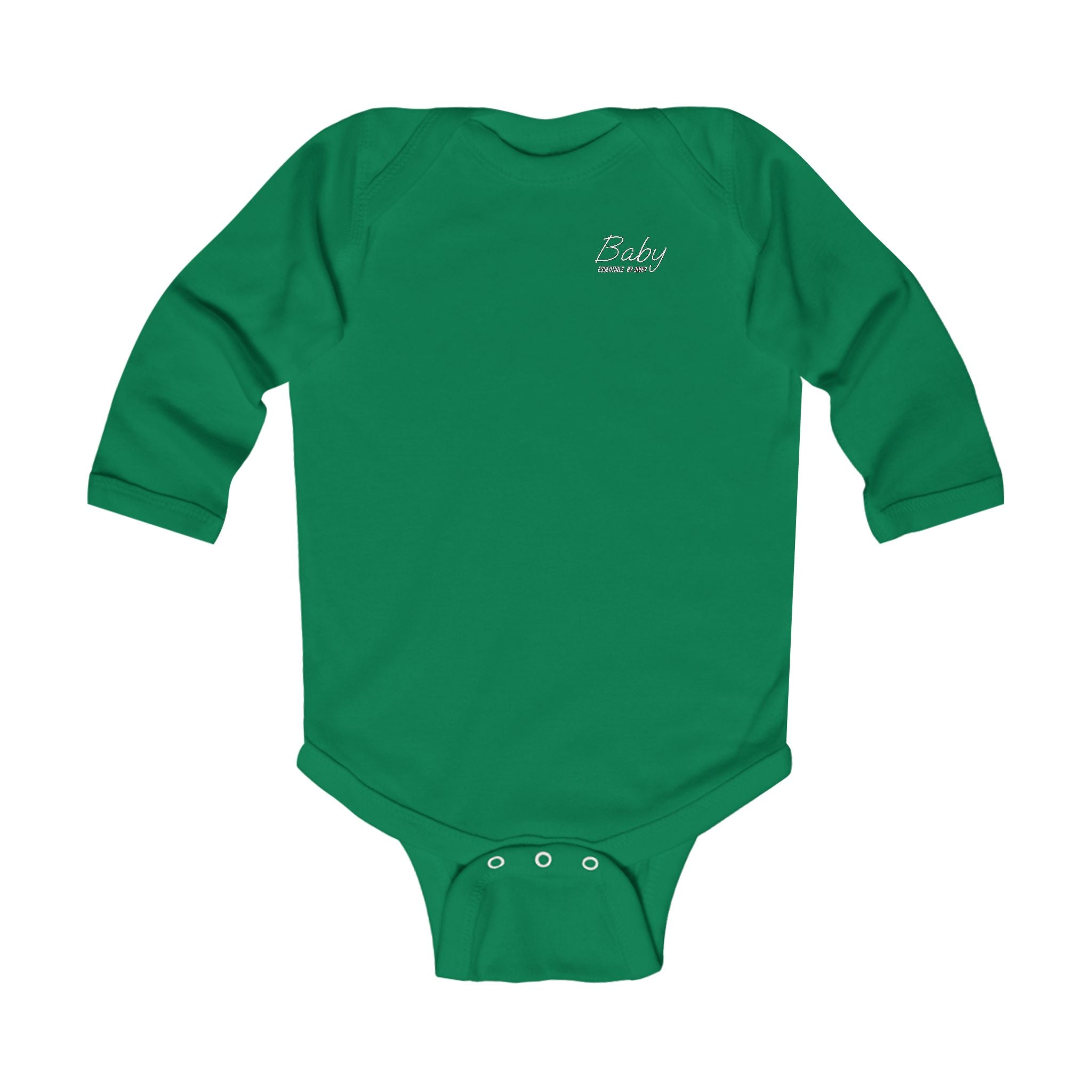 JIVEY Essentials Infant Baby Long Sleeve Bodysuit