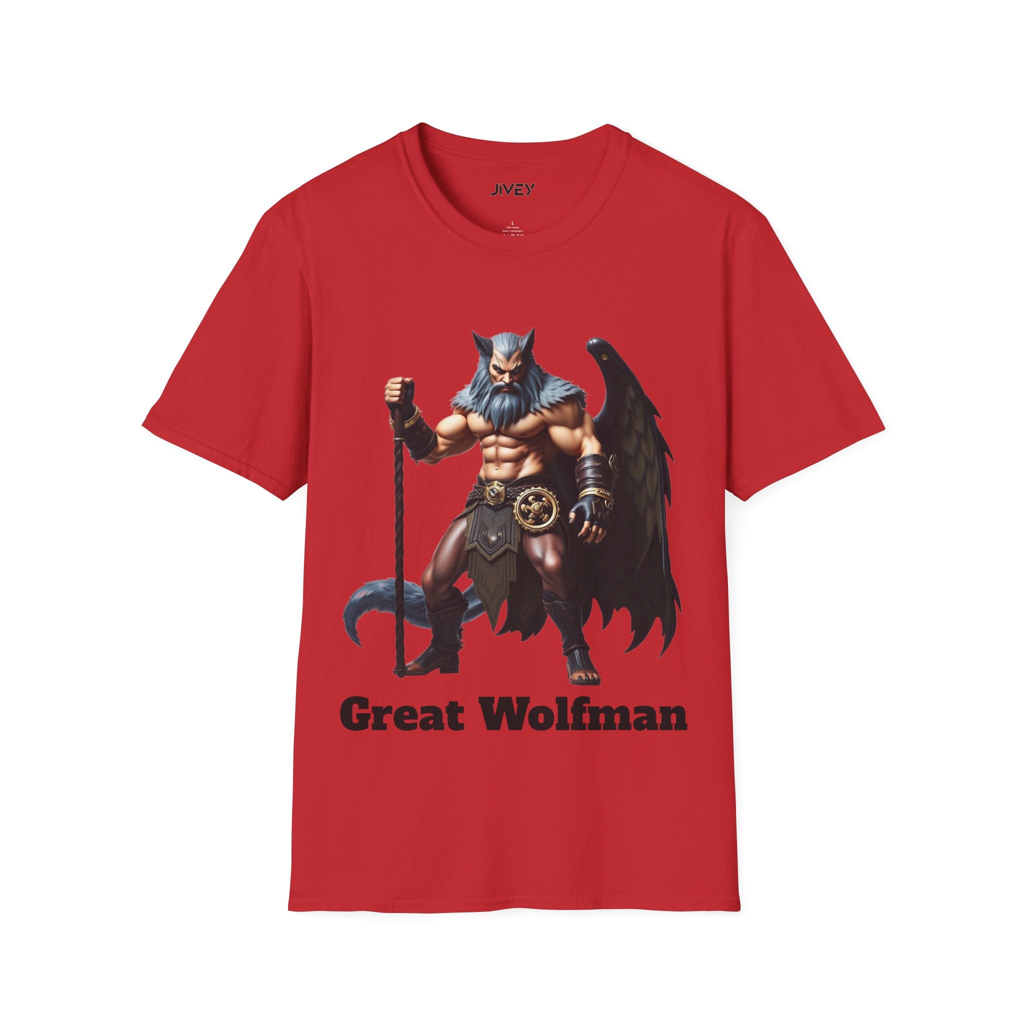 Great Wolfman Superhero Softstyle Tee