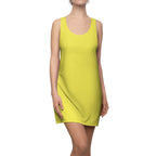 JIVEY Eminent Light-fabric Sporty-fit Lemon Racerback Dress