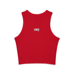 JIVEY Eminent Women's Light-fabric Micro Rib Racer Tank Top