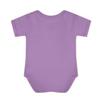 JIVEY Essentials Infant Baby Rib Short Sleeves Pink Bodysuit
