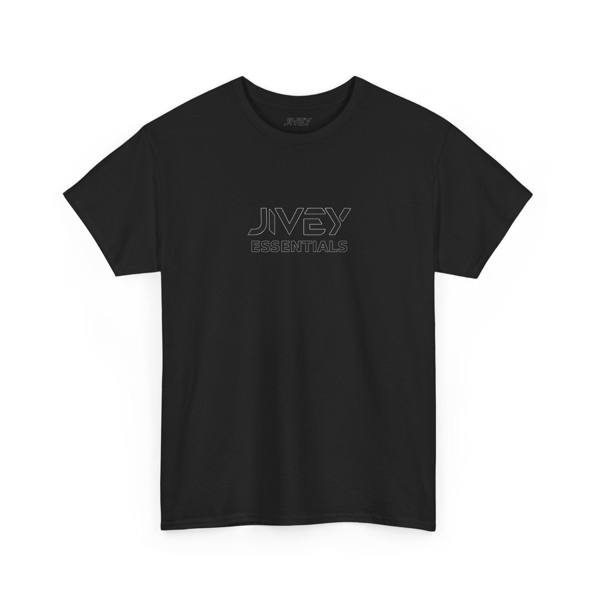 JIVEY Essentials Unisex Heavy Cotton Durable Washable Tee