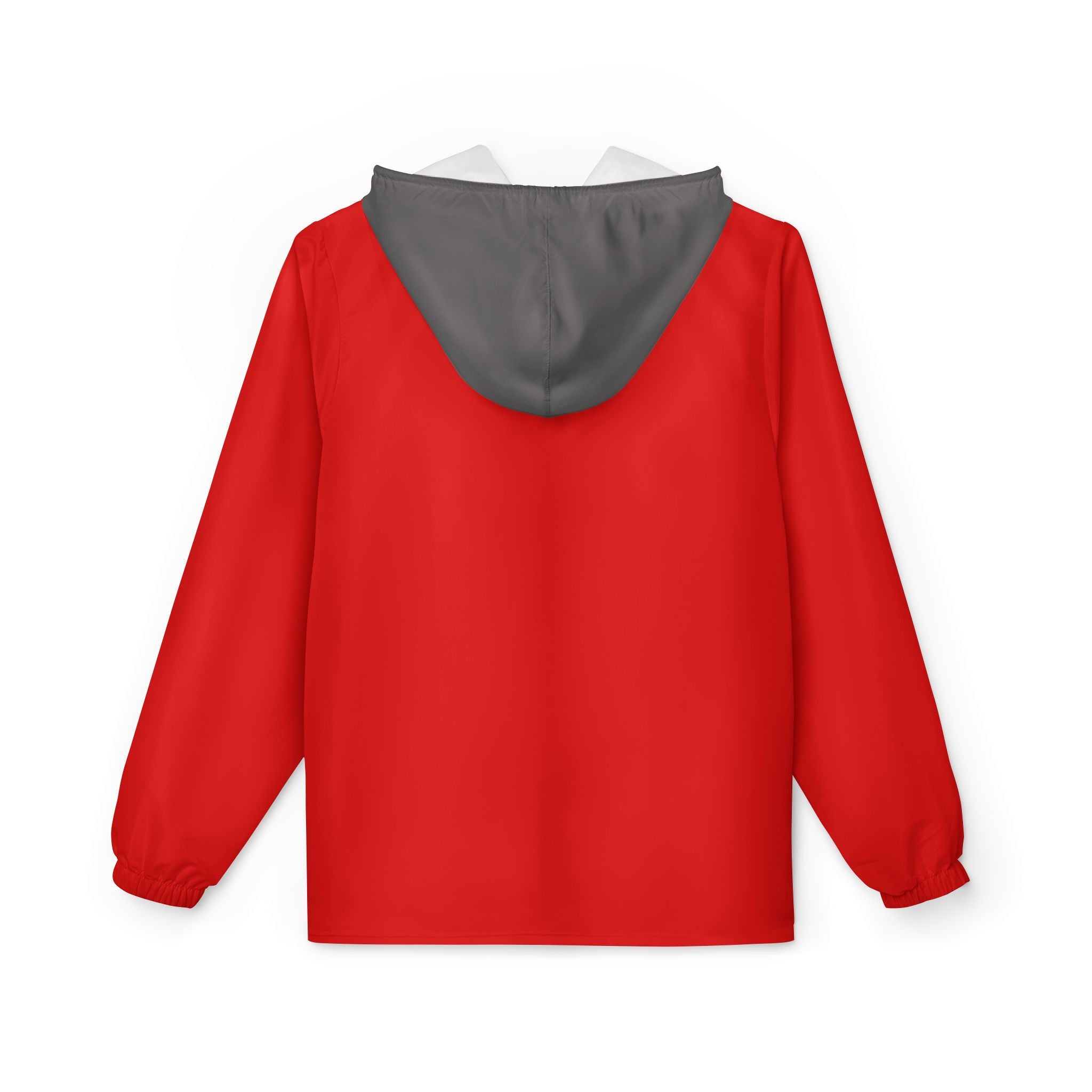 JIVEY Essentials Unisex Light-fabric Windbreaker Red Jacket