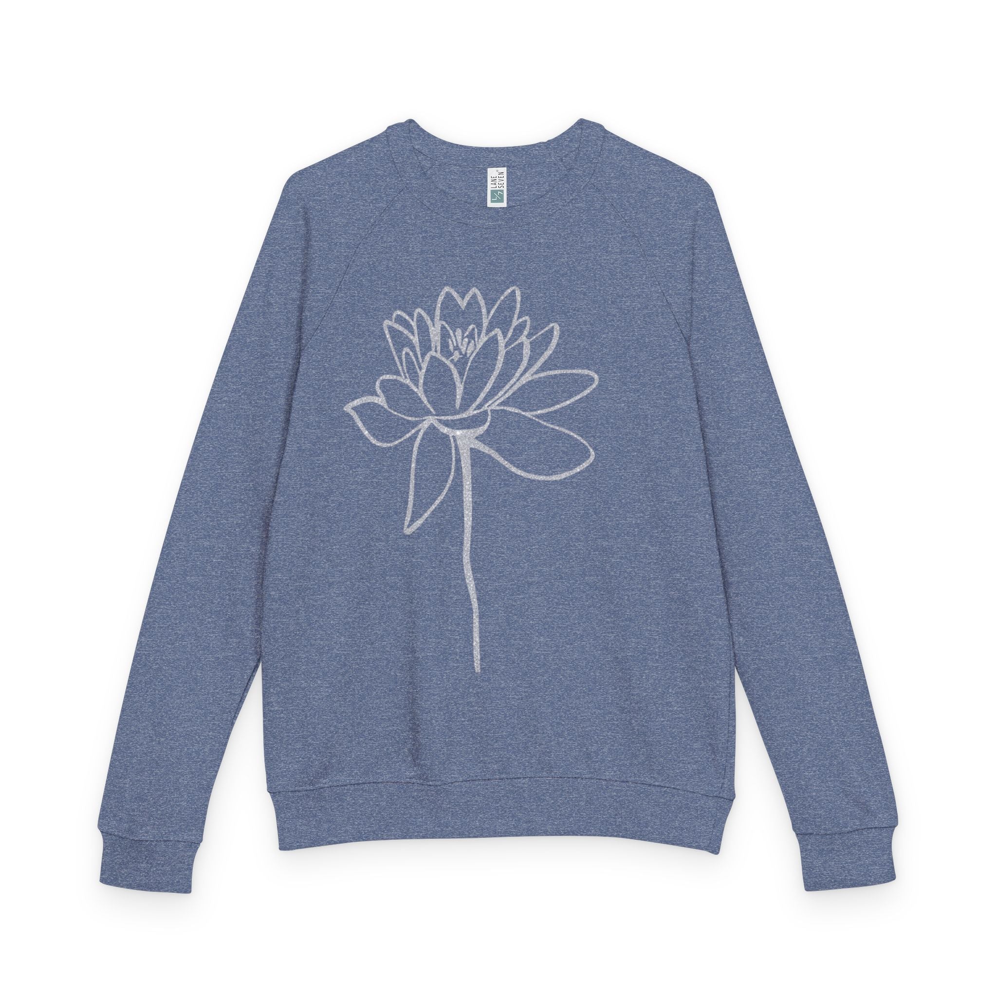 JIVEY French Terry Raglan Crewneck