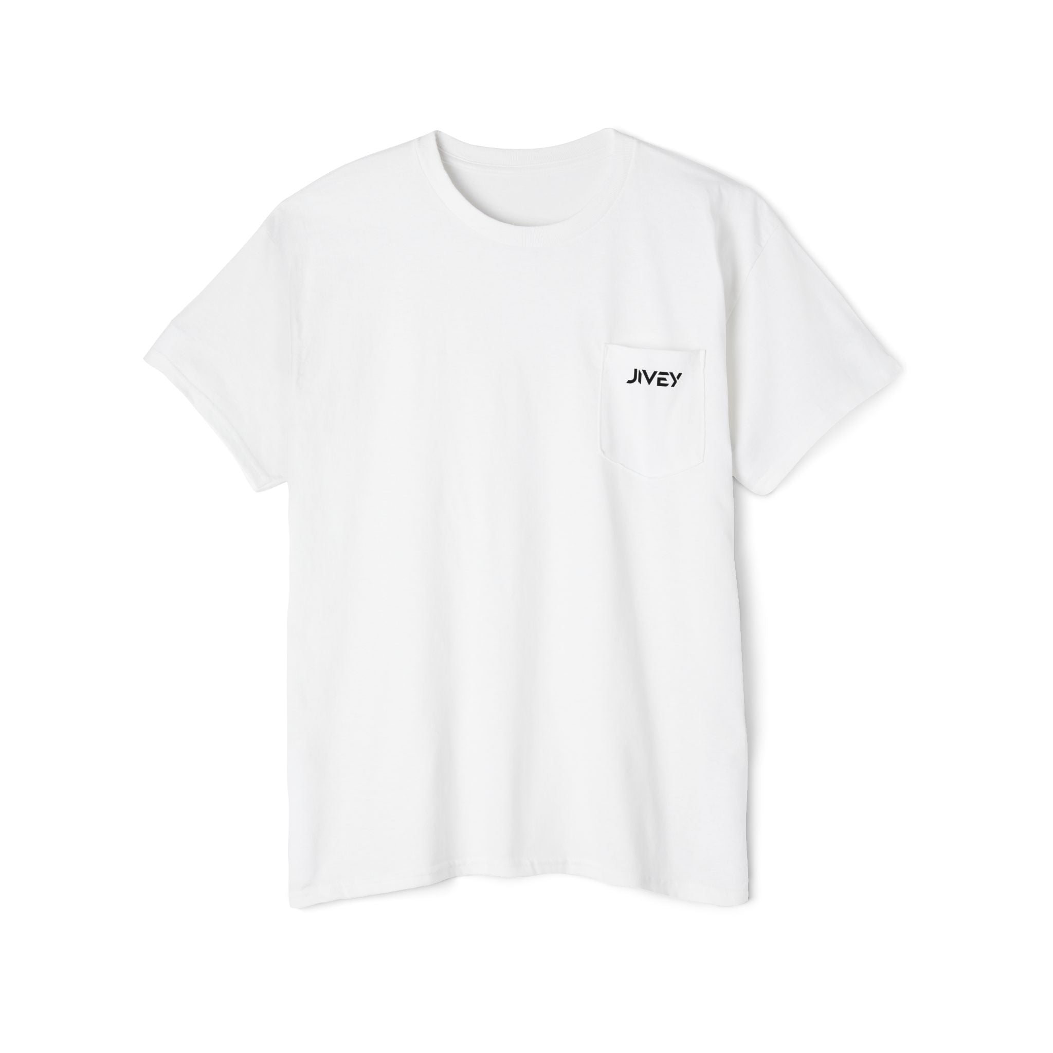 JIVEY Essentials Unisex Heavy Cotton Pocket Tee