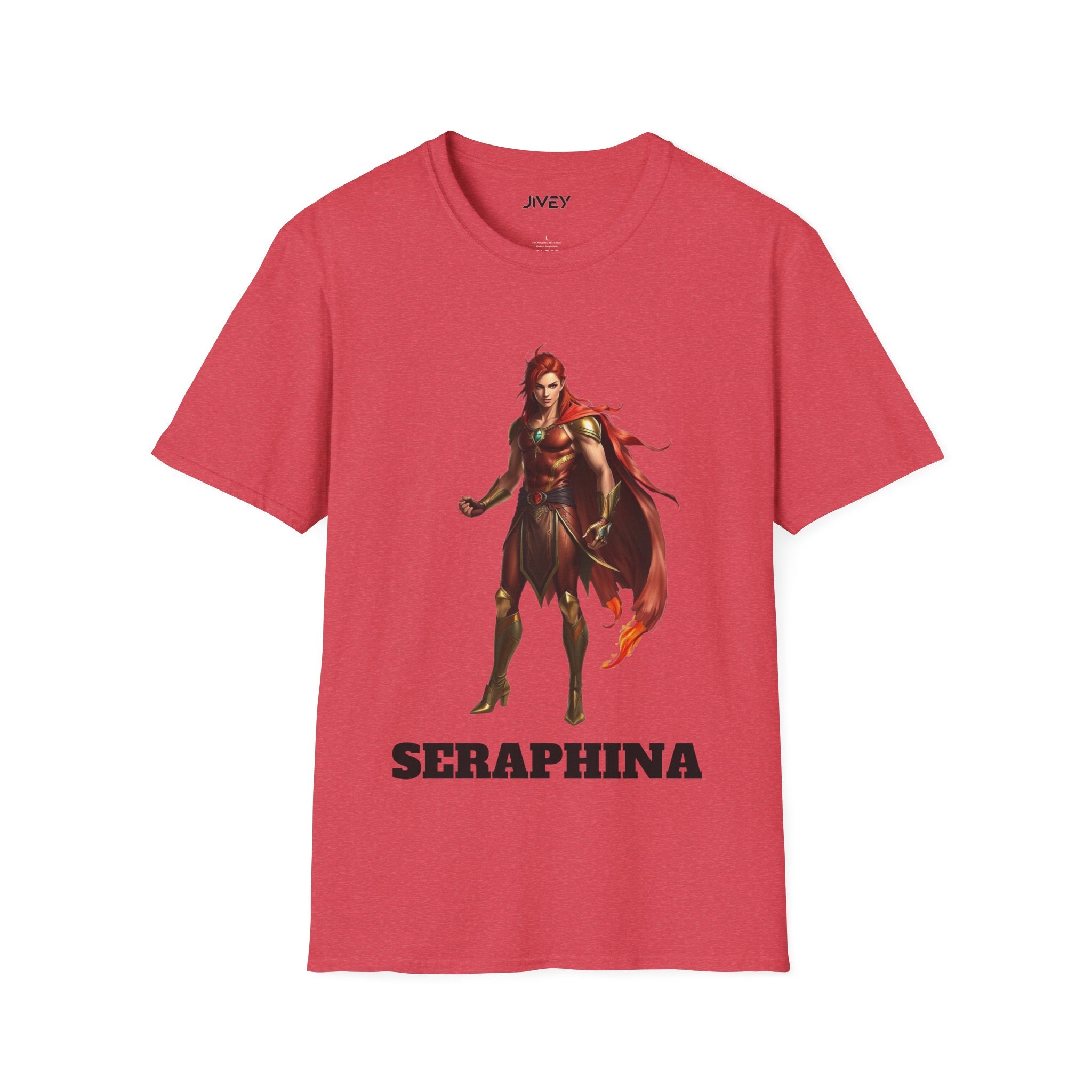 Seraphina (The Fiery One) Superhero Softstyle Tee
