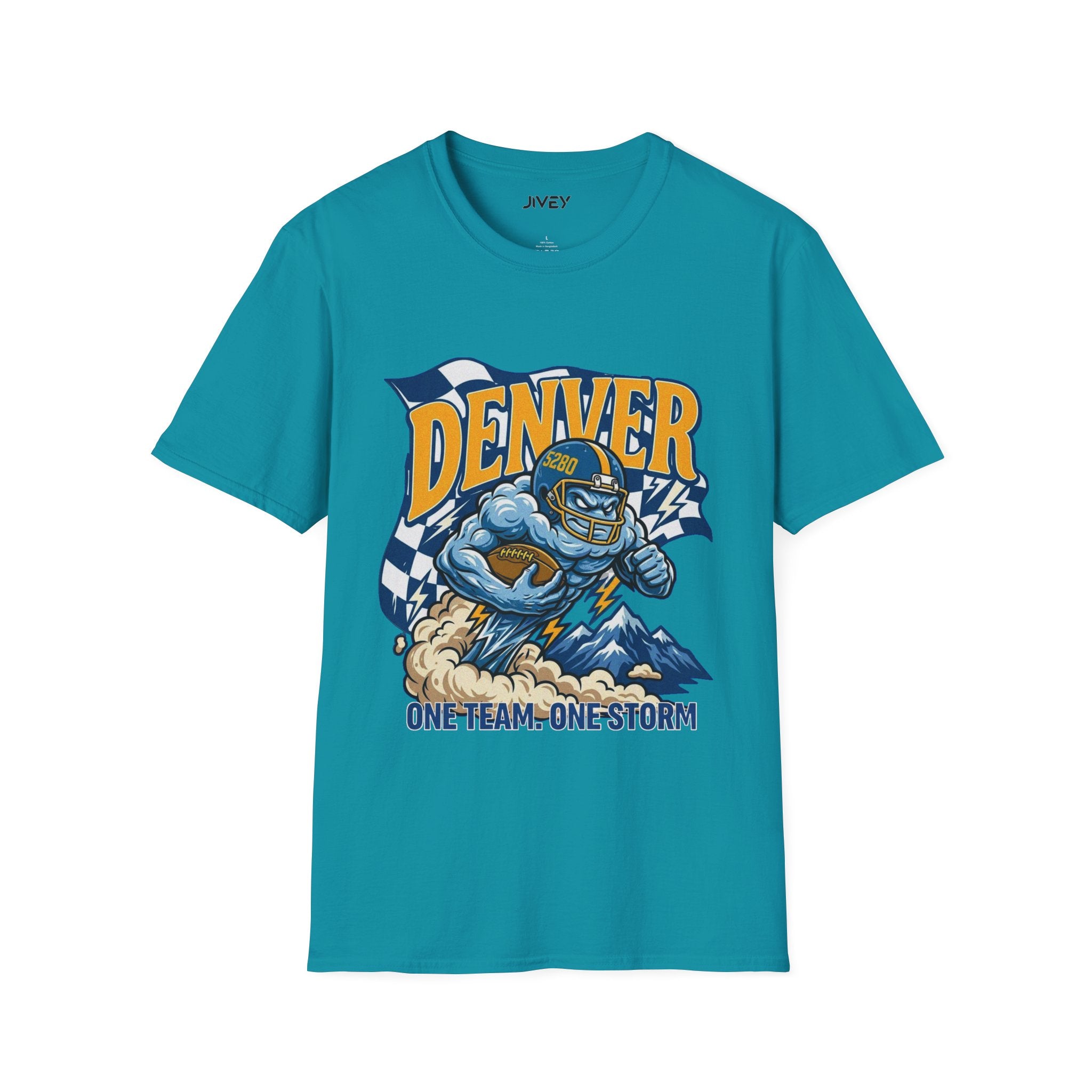 Denver The Storm Football  Tee