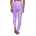 JIVEY Essentials Women's High Waisted Skinny-fit Mauve Yoga Leggings