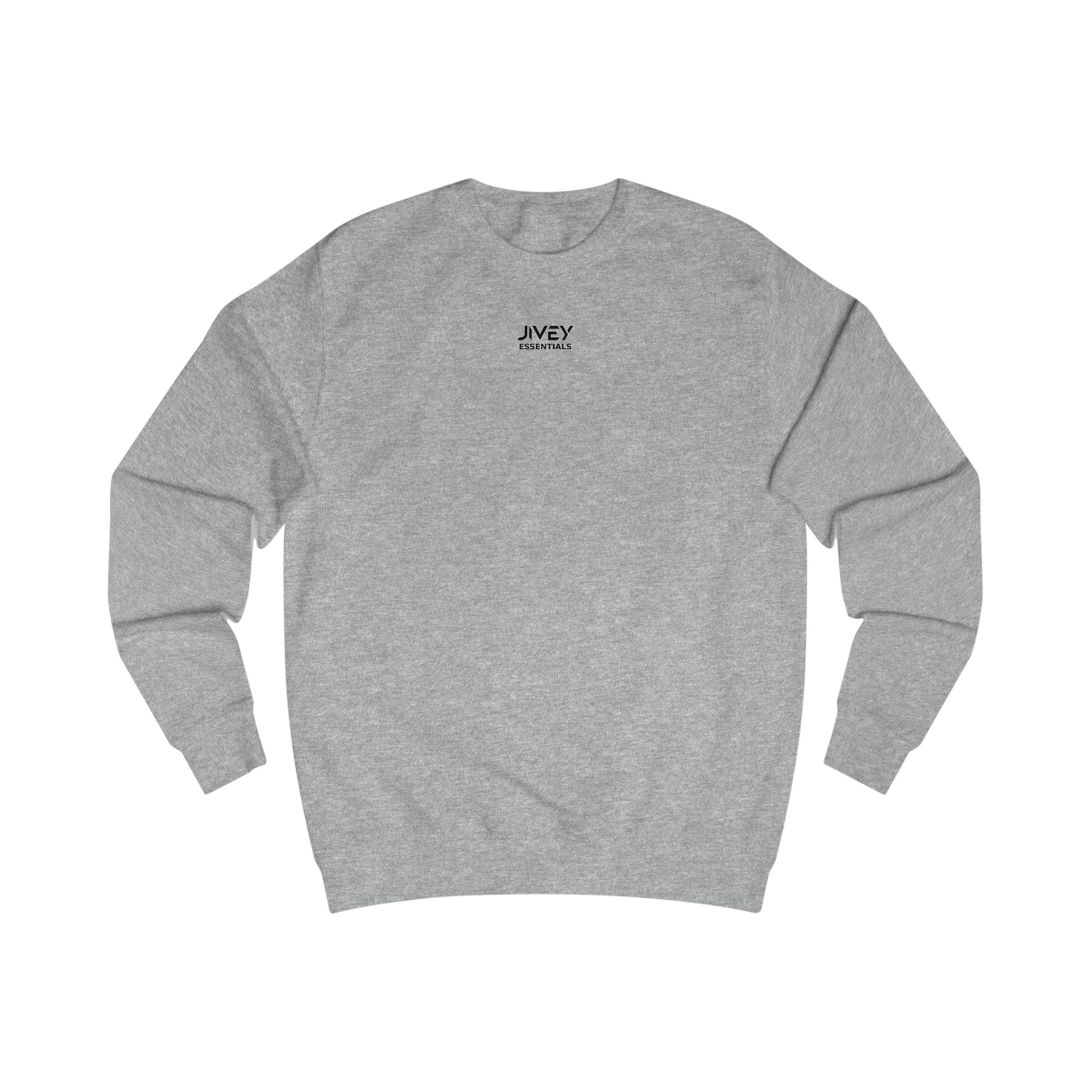 JIVEY Essentials Unisex Medium-heavy Stylish-fit Cotton Sweatshirt