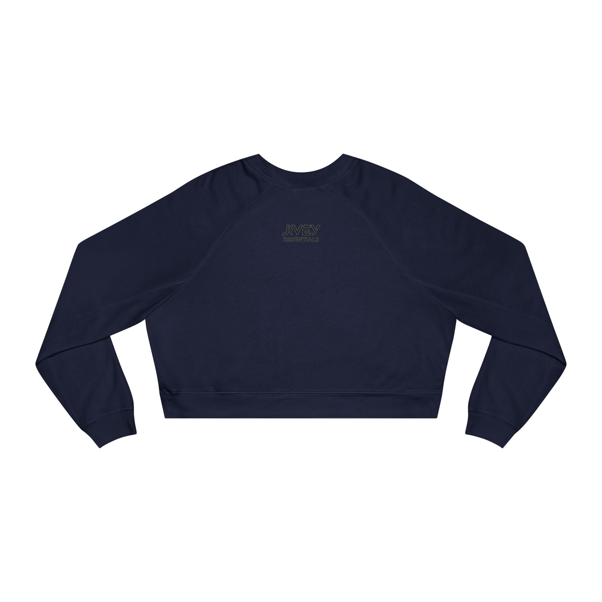 JIVEY Essentials Women's Cropped Fleece Pullover Sweatshirt