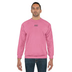 JIVEY Essentials Men's Classic-fit Cadillac Pink Sweatshirt