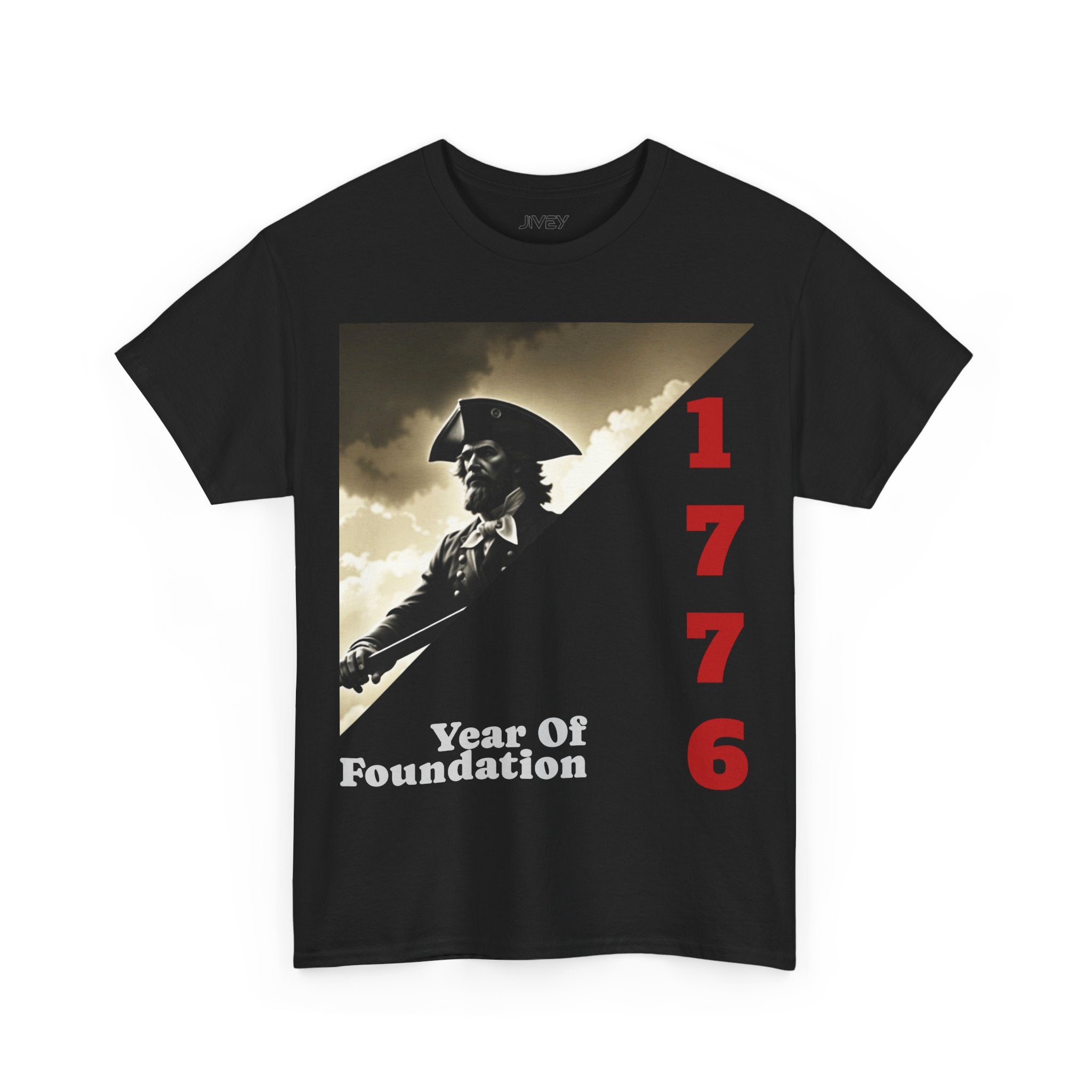 1776 Foundational Year Unisex Heavy Cotton Tee