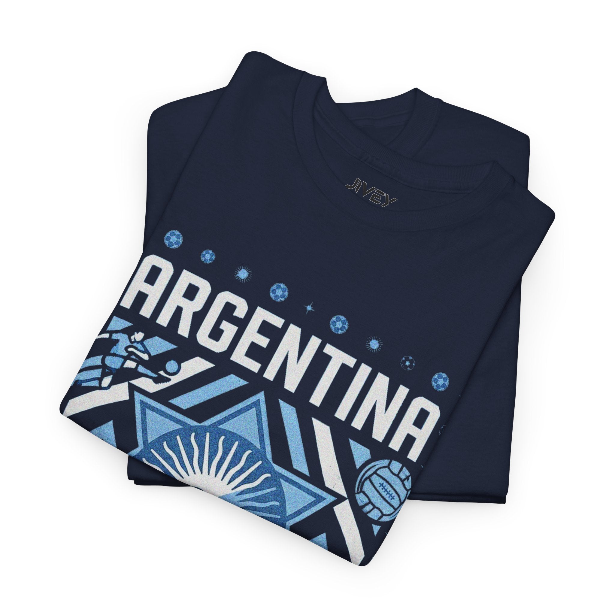 Argentina Raising Sun Soccer Fan Tee
