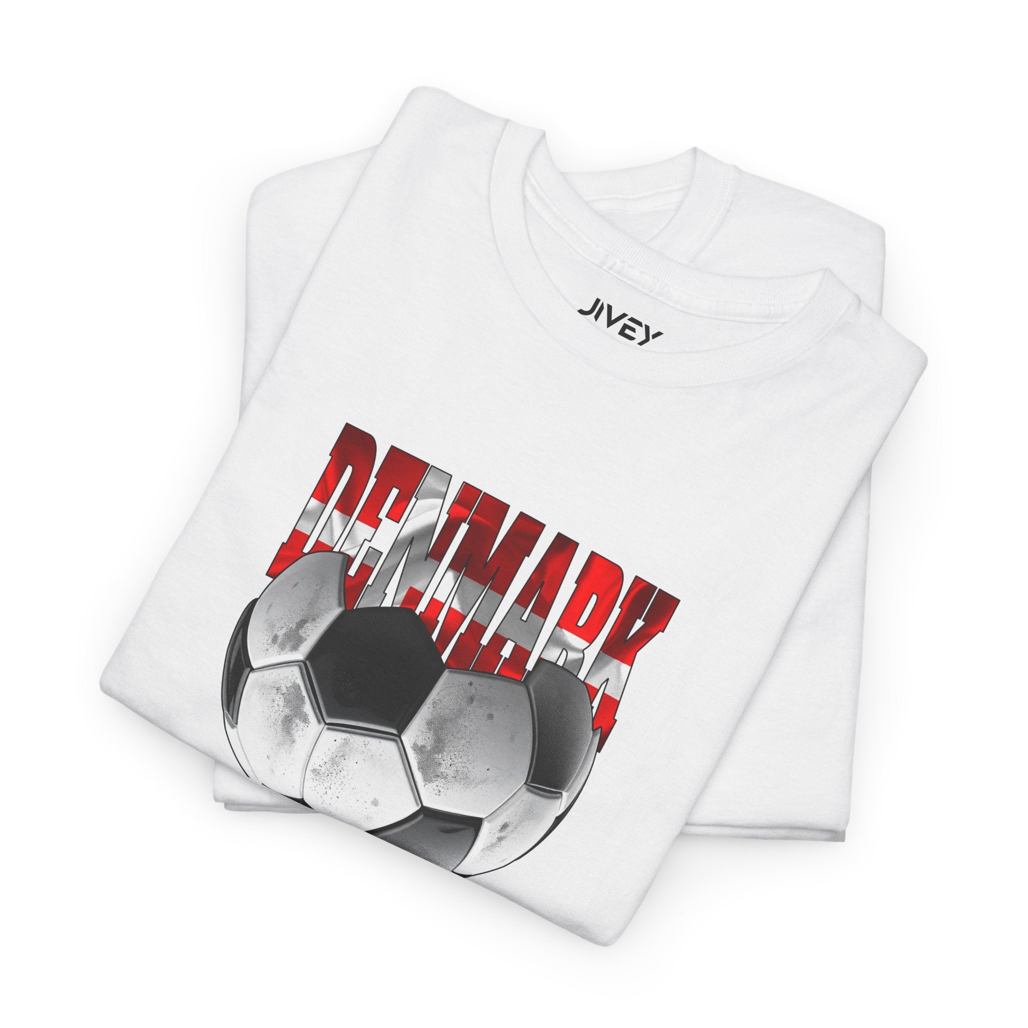 Denmark Soccer Fan Tee