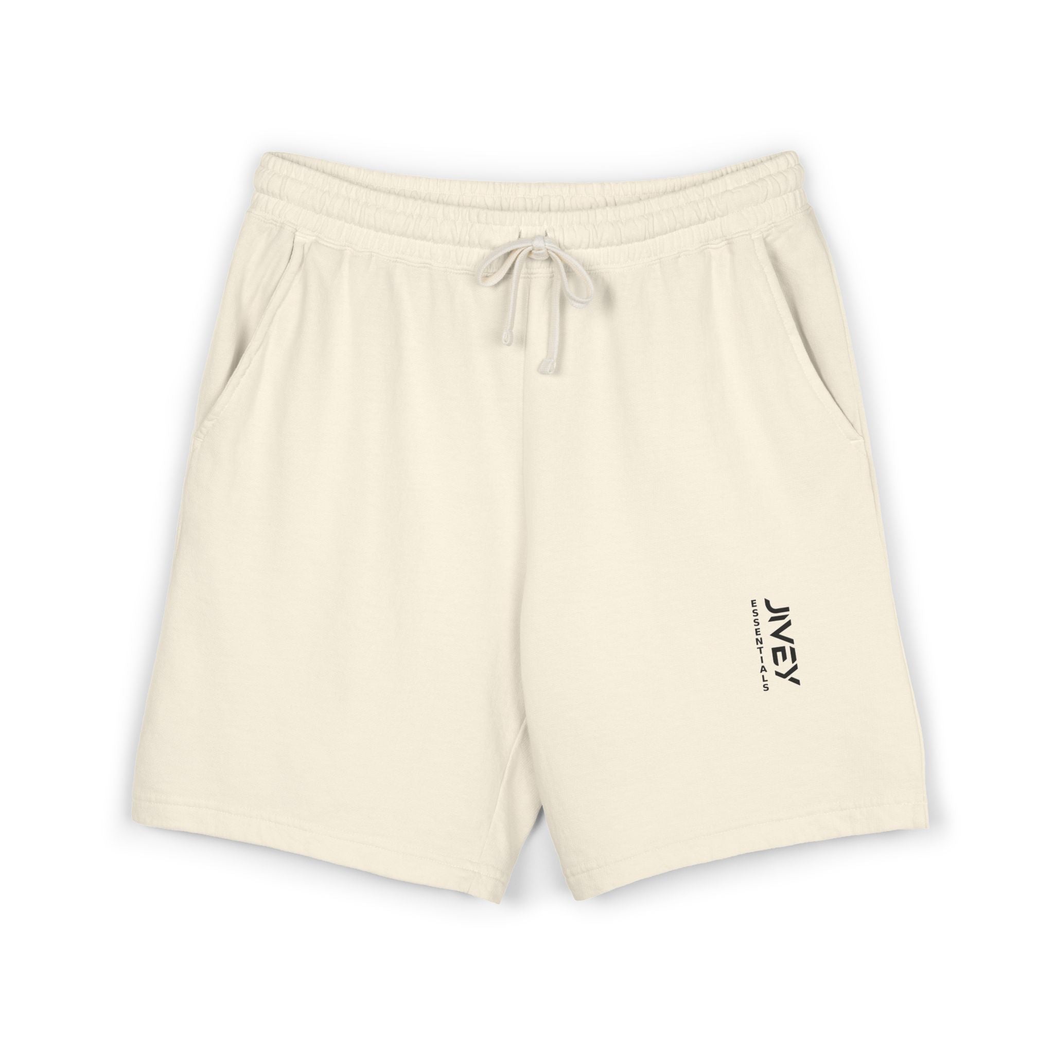 JIVEY Essentials Unisex Garment-Dyed Lightweight Fleece Sweatshort