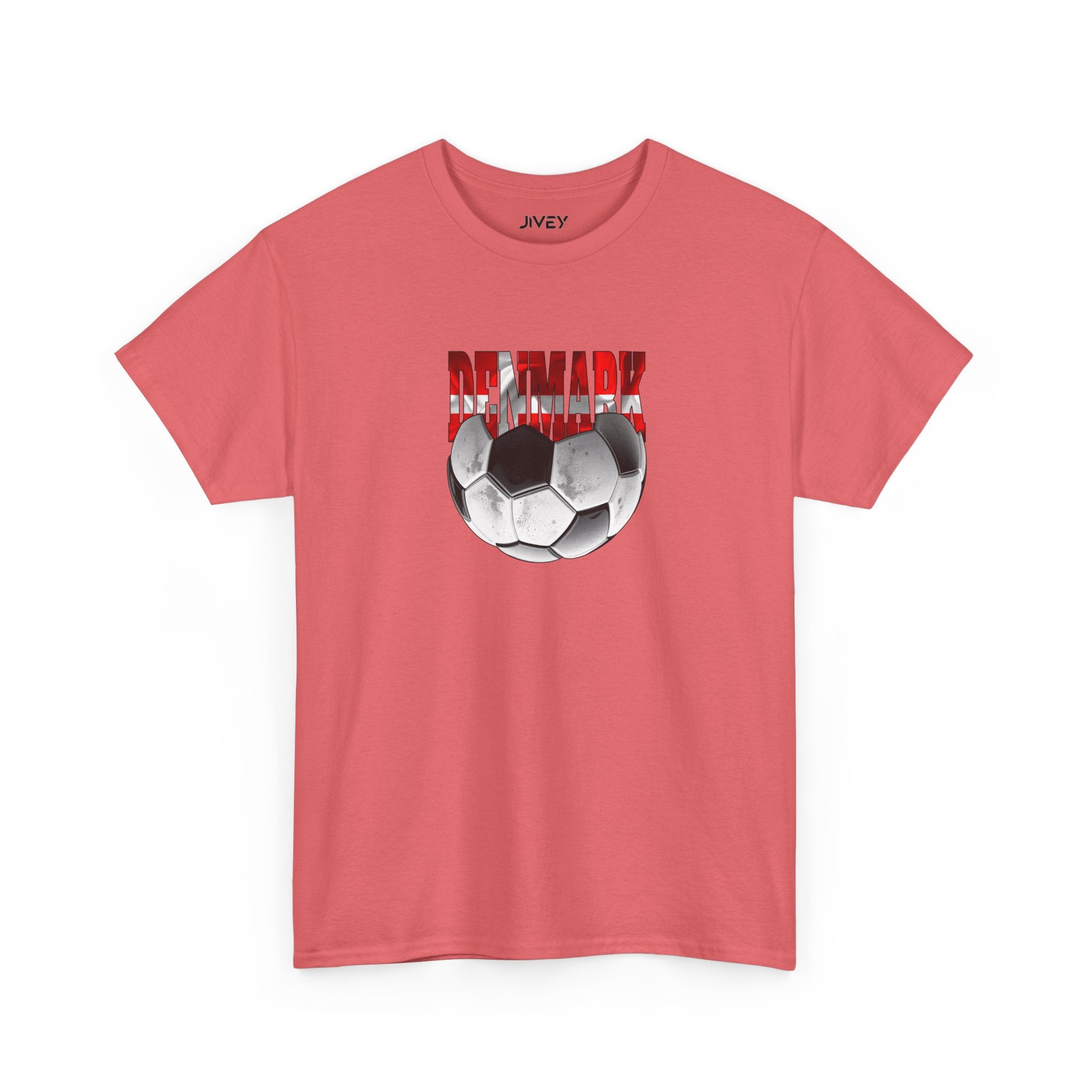 Denmark Soccer Fan Tee