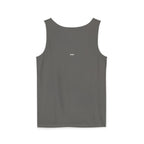 JIVEY Essentials Unisex Relaxed-fit Dark Garment-Dyed Tank Top