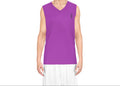 JIVEY Essentials Men's Moisture-wicking Orchid Purple Basketball Jersey