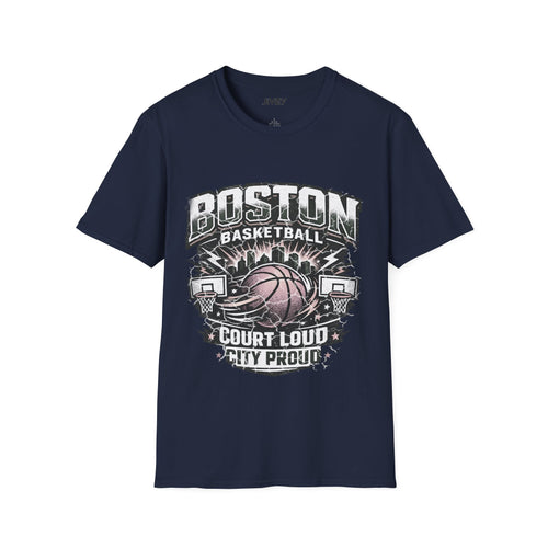 Boston Court Loud Basketball Tee