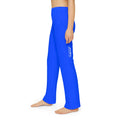 JIVEY Essentials Light-fabric Brushed Poly Vivid Blue Kids Lounge Pants