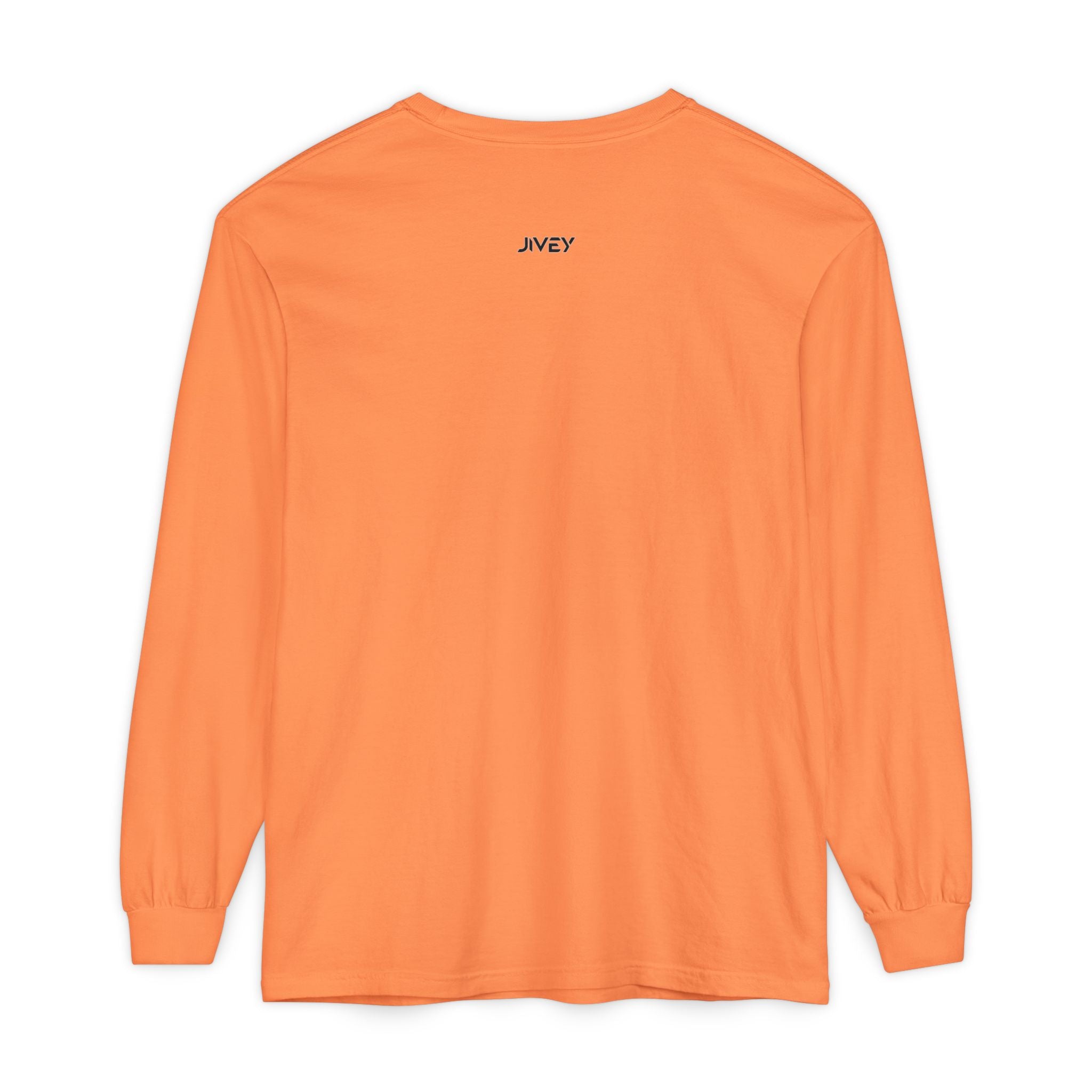JIVEY Eminent Unisex Garment-dyed Long Sleeve Shirt