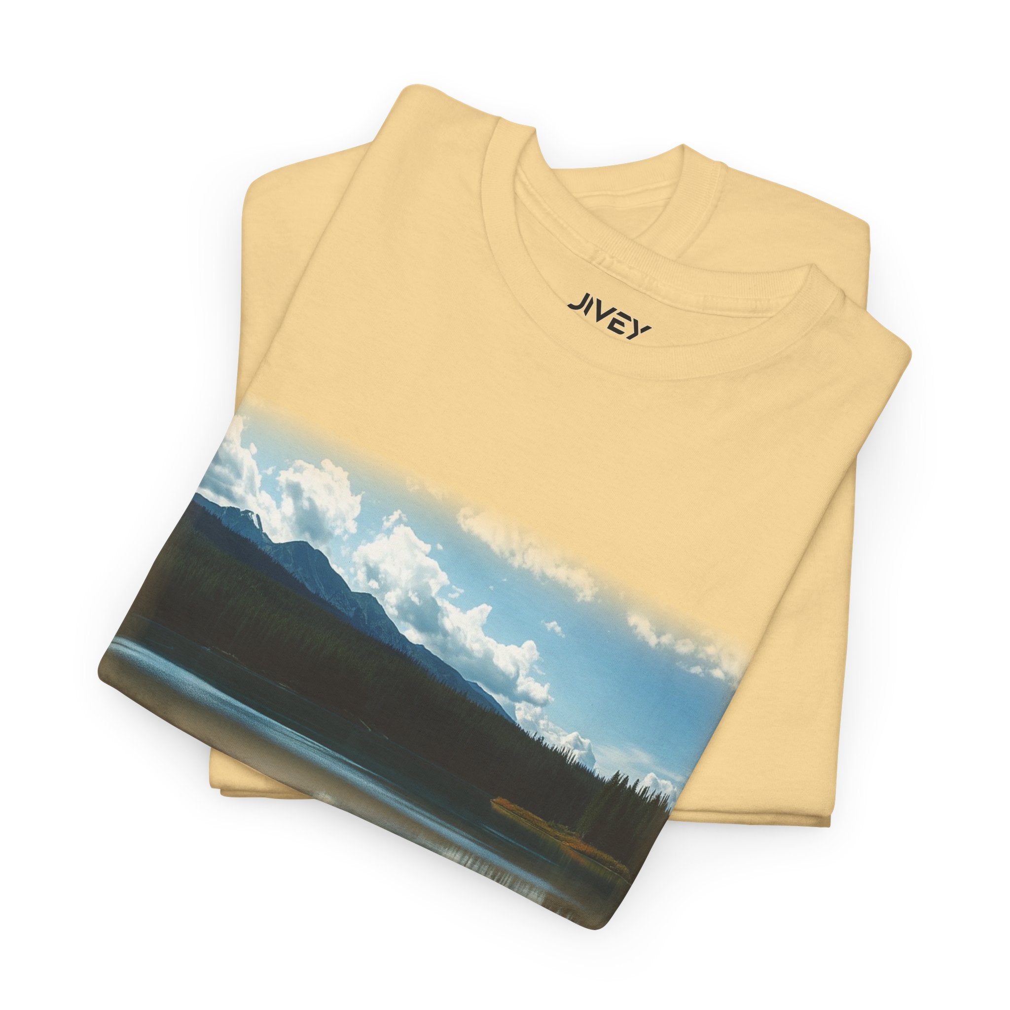 Land of Lakes and Forests Unisex Heavy Cotton Tee