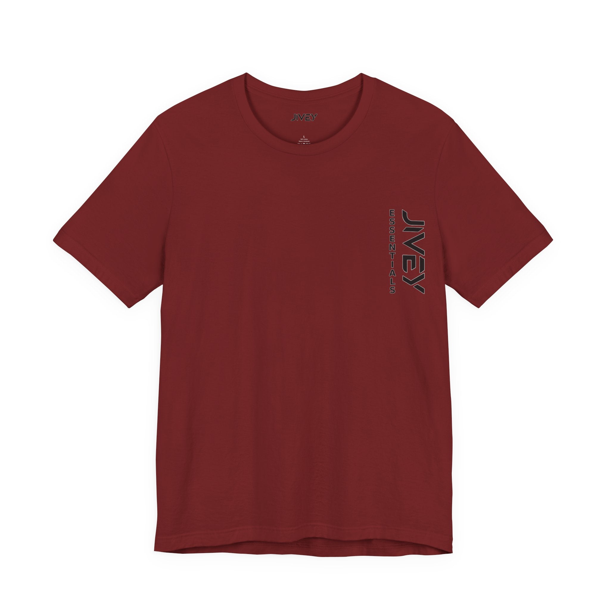JIVEY Essentials Unisex Jersey Short Sleeve Soft Cotton Tee