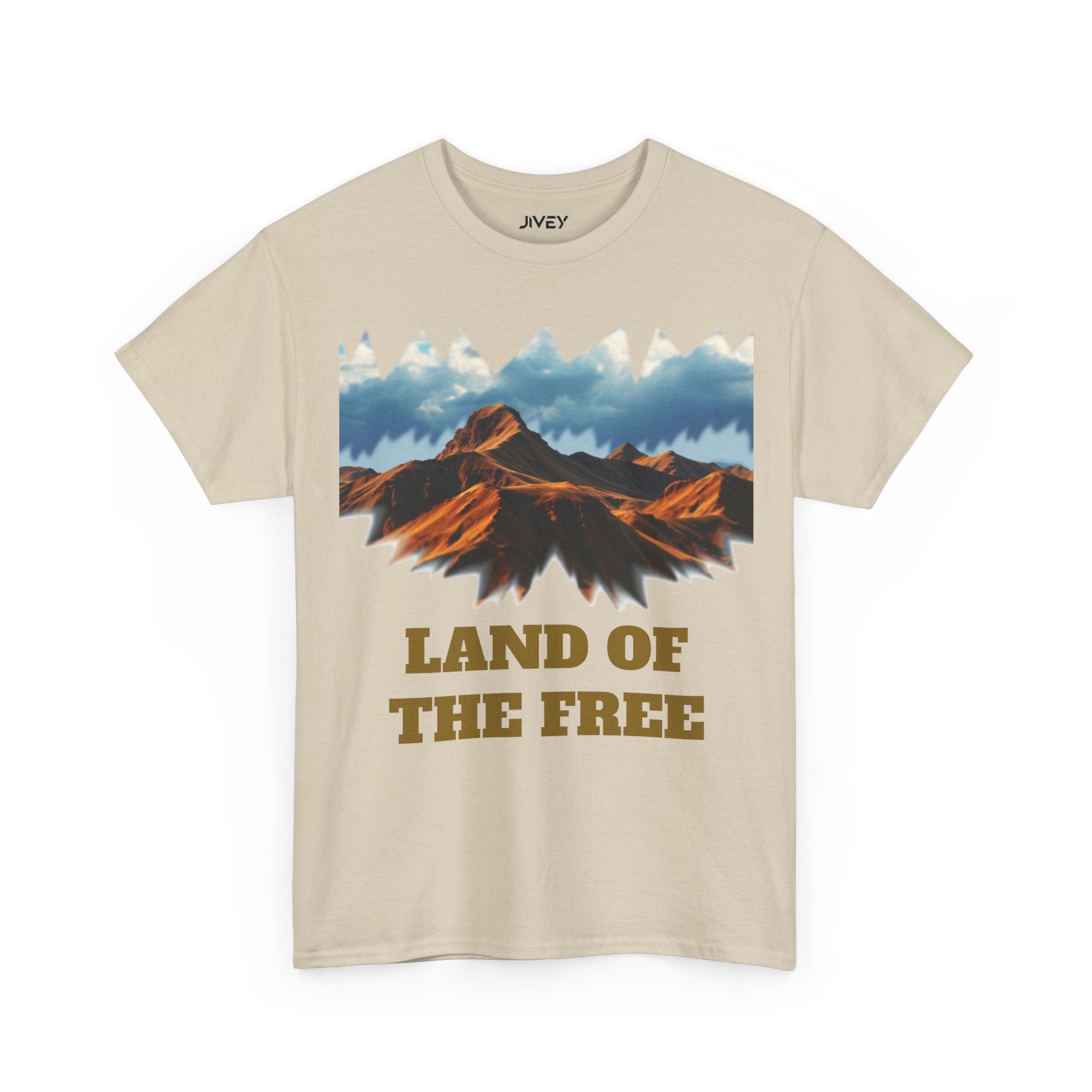 Land of the Free Unisex Heavy Cotton Tee