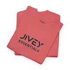 JIVEY Essentials Unisex Heavy Cotton Durable Washable Tee