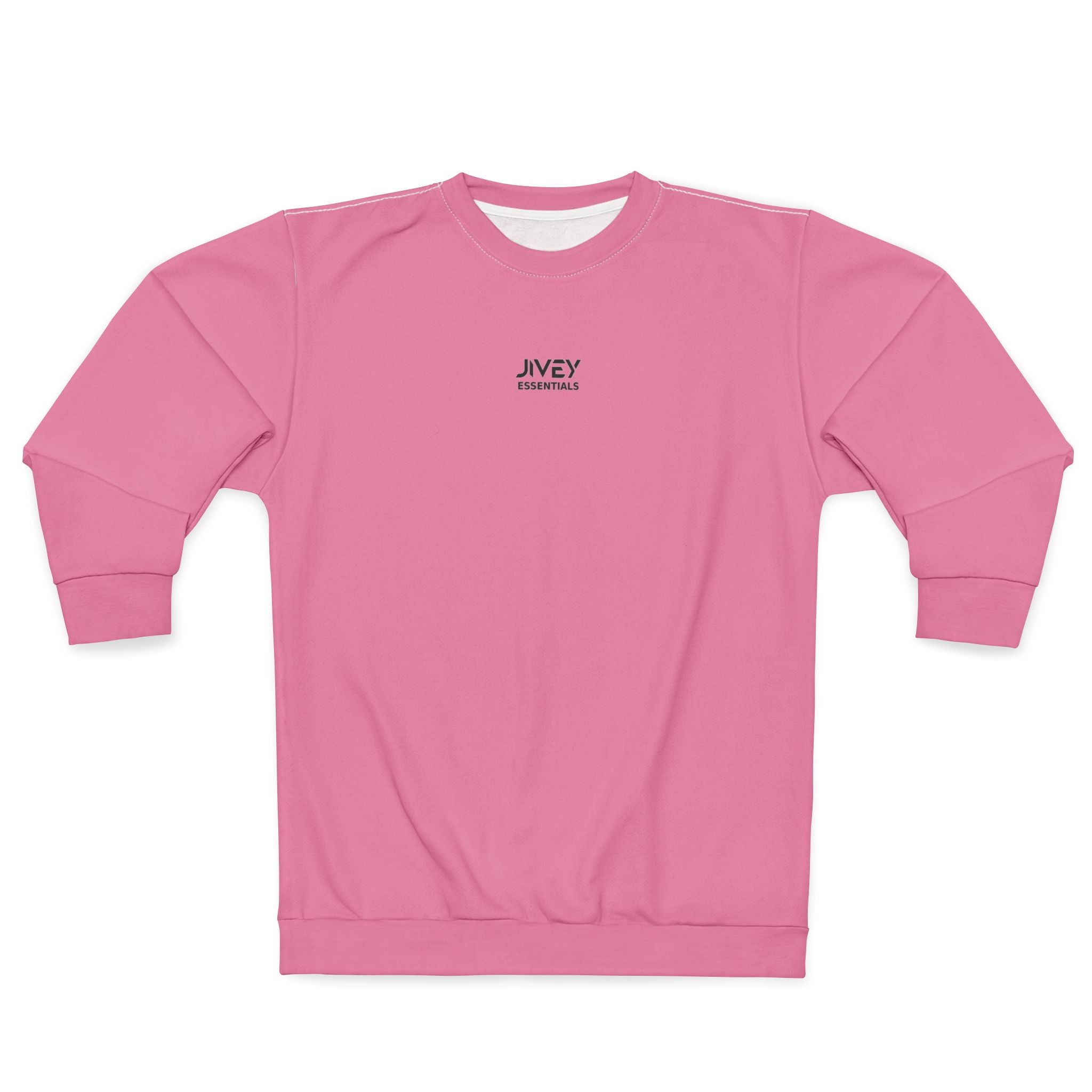 JIVEY Essentials Men's Classic-fit Cadillac Pink Sweatshirt