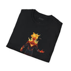 Blaze Superhero Comic Art Softstyle Tee
