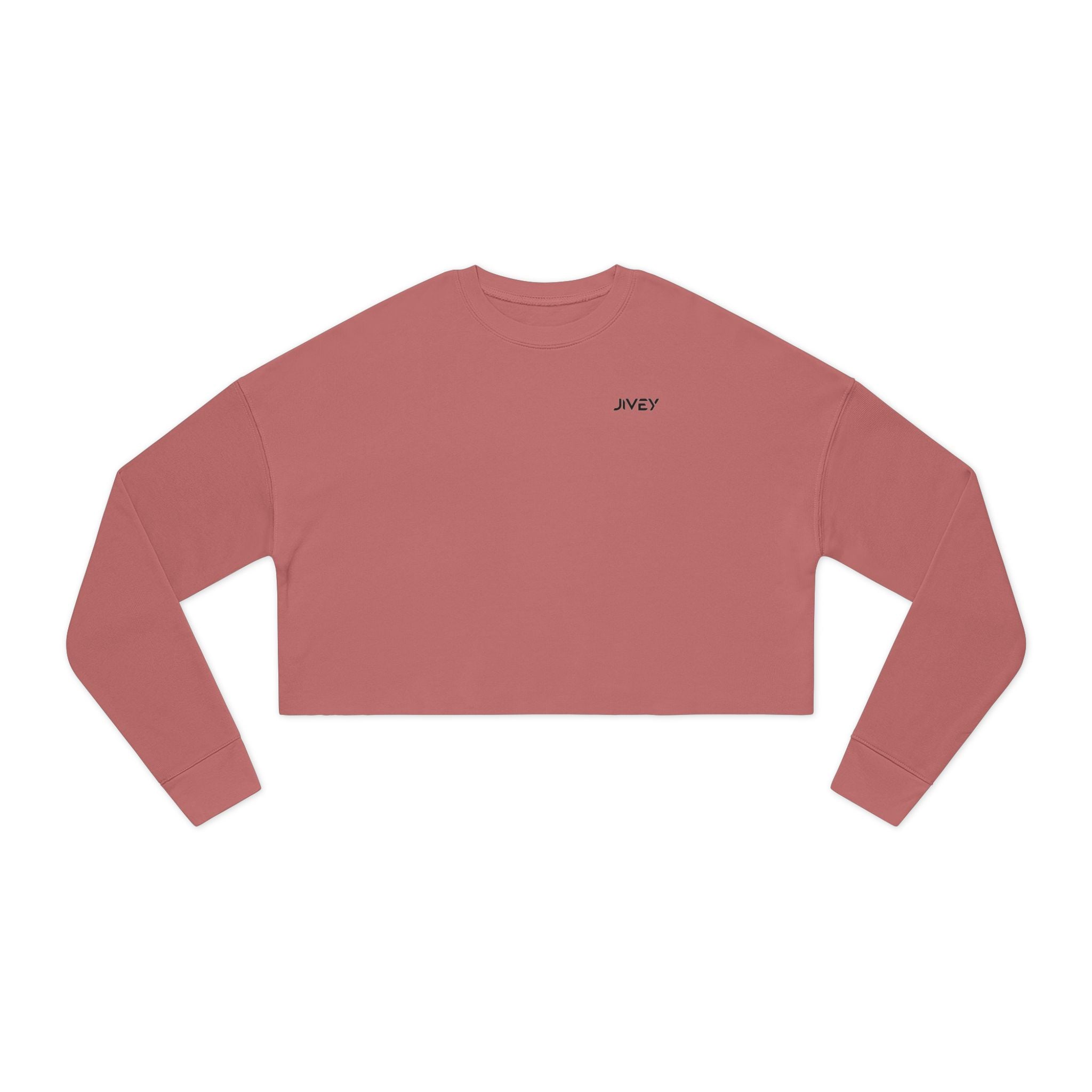 JIVEY Essentials Women's Cropped Breathable Relaxed Fit Sweatshirt