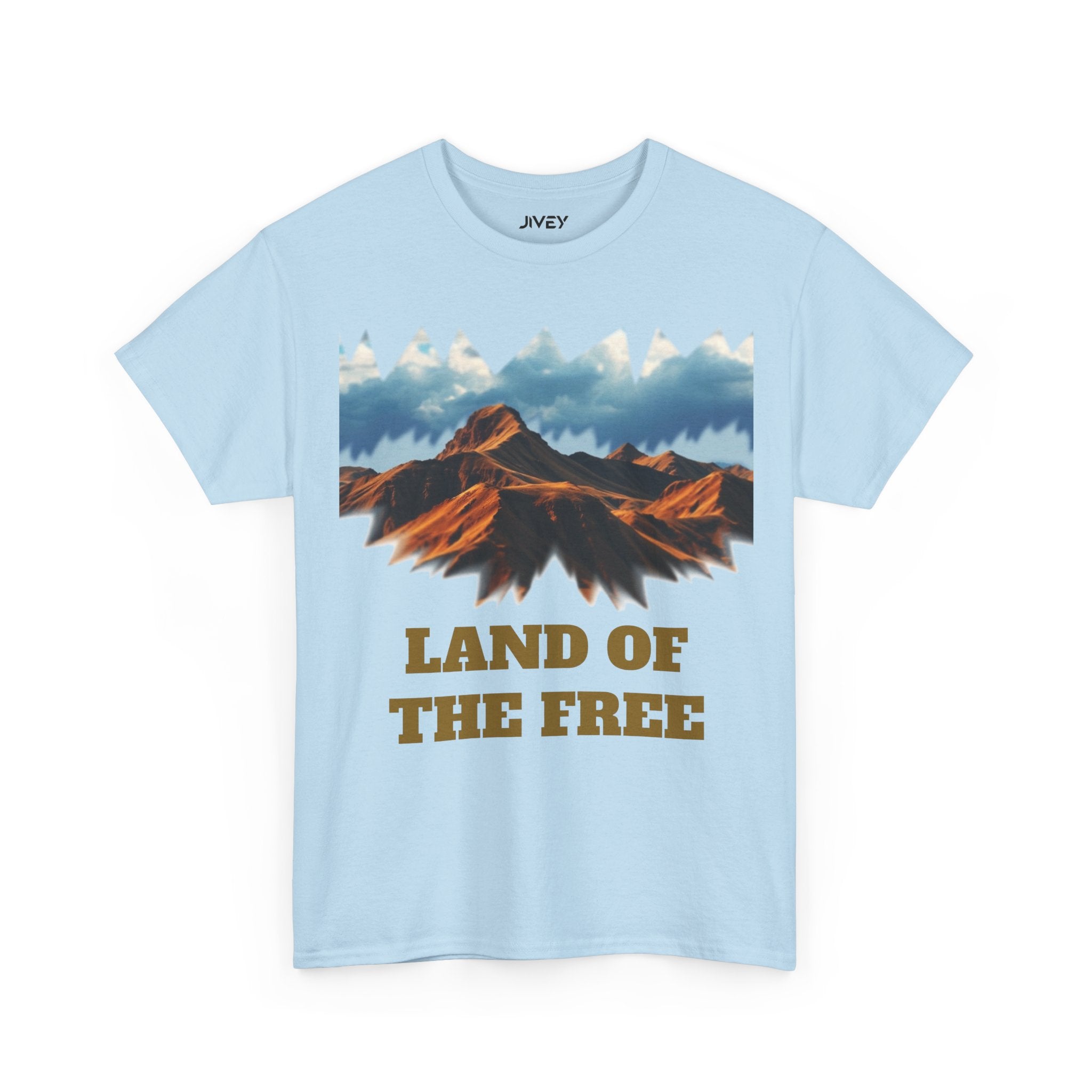 Land of the Free Unisex Heavy Cotton Tee