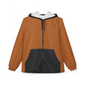 JIVEY Essentials Unisex Light-fabric Windbreaker Brown Jacket