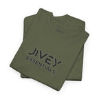 JIVEY Essentials Unisex Heavy Cotton Durable Washable Tee