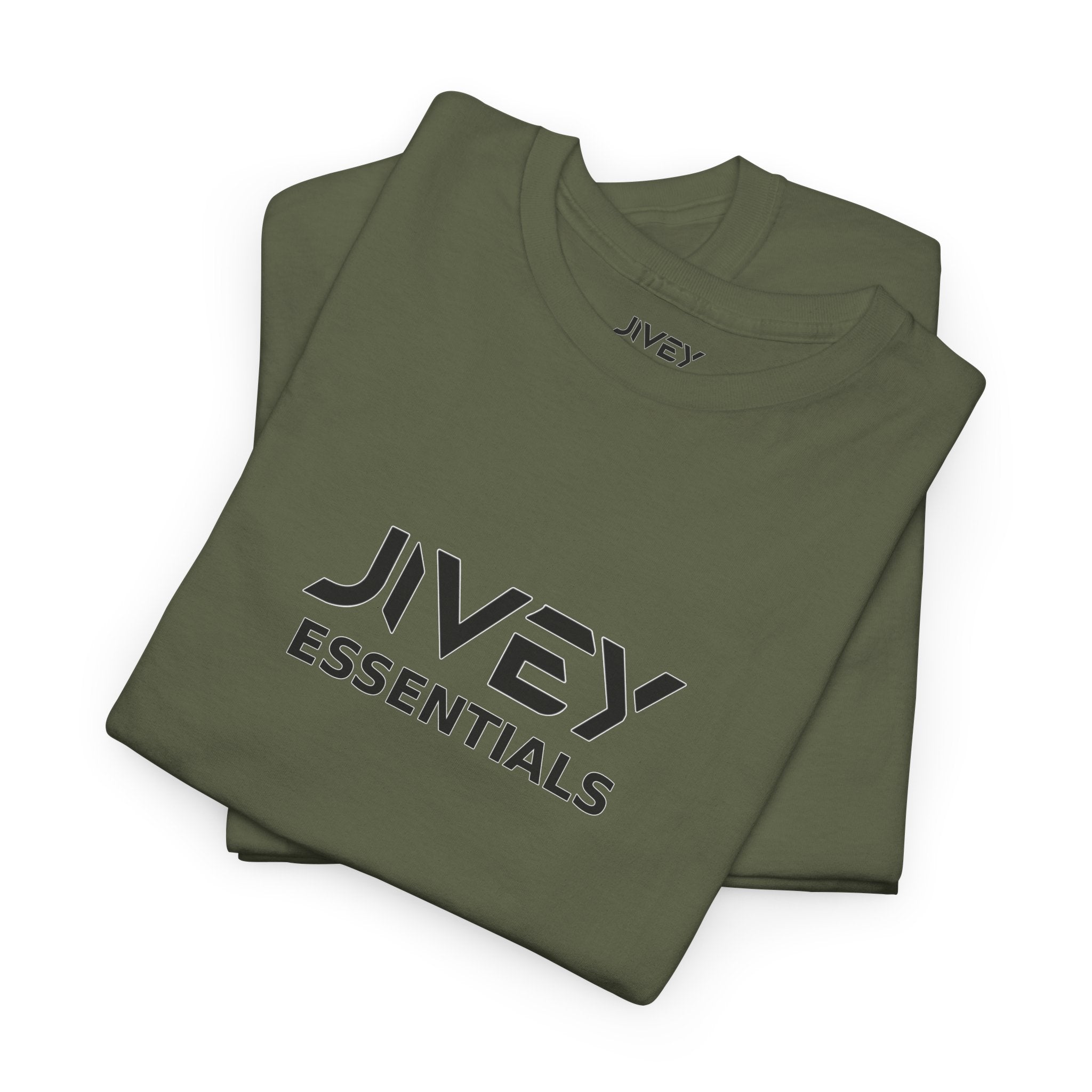 JIVEY Essentials Unisex Heavy Cotton Durable Washable Tee