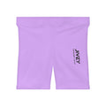 JIVEY Essentials Women's Moisture-wicking Skinny-fit Mauve Biker Shorts