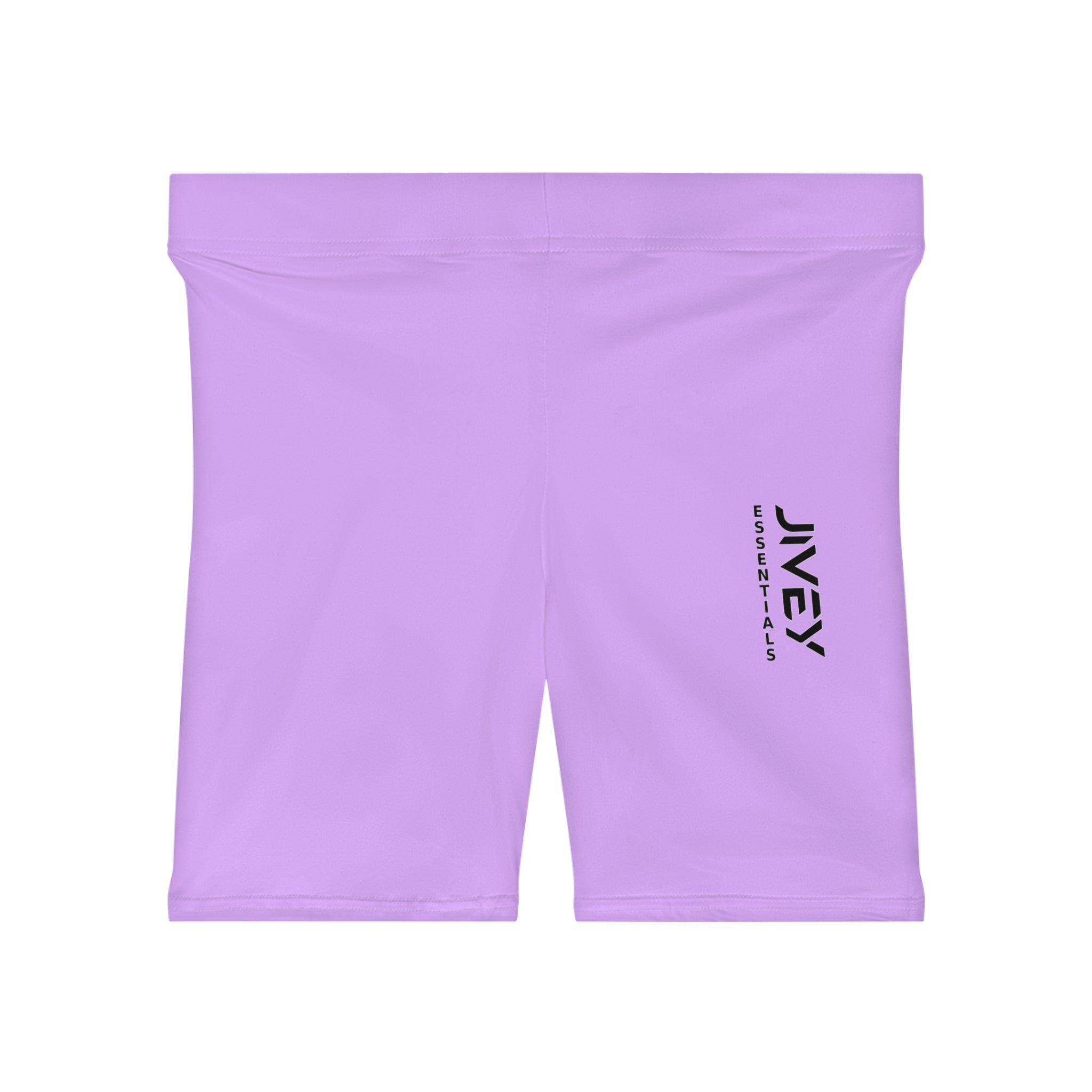 JIVEY Essentials Women's Moisture-wicking Skinny-fit Mauve Biker Shorts