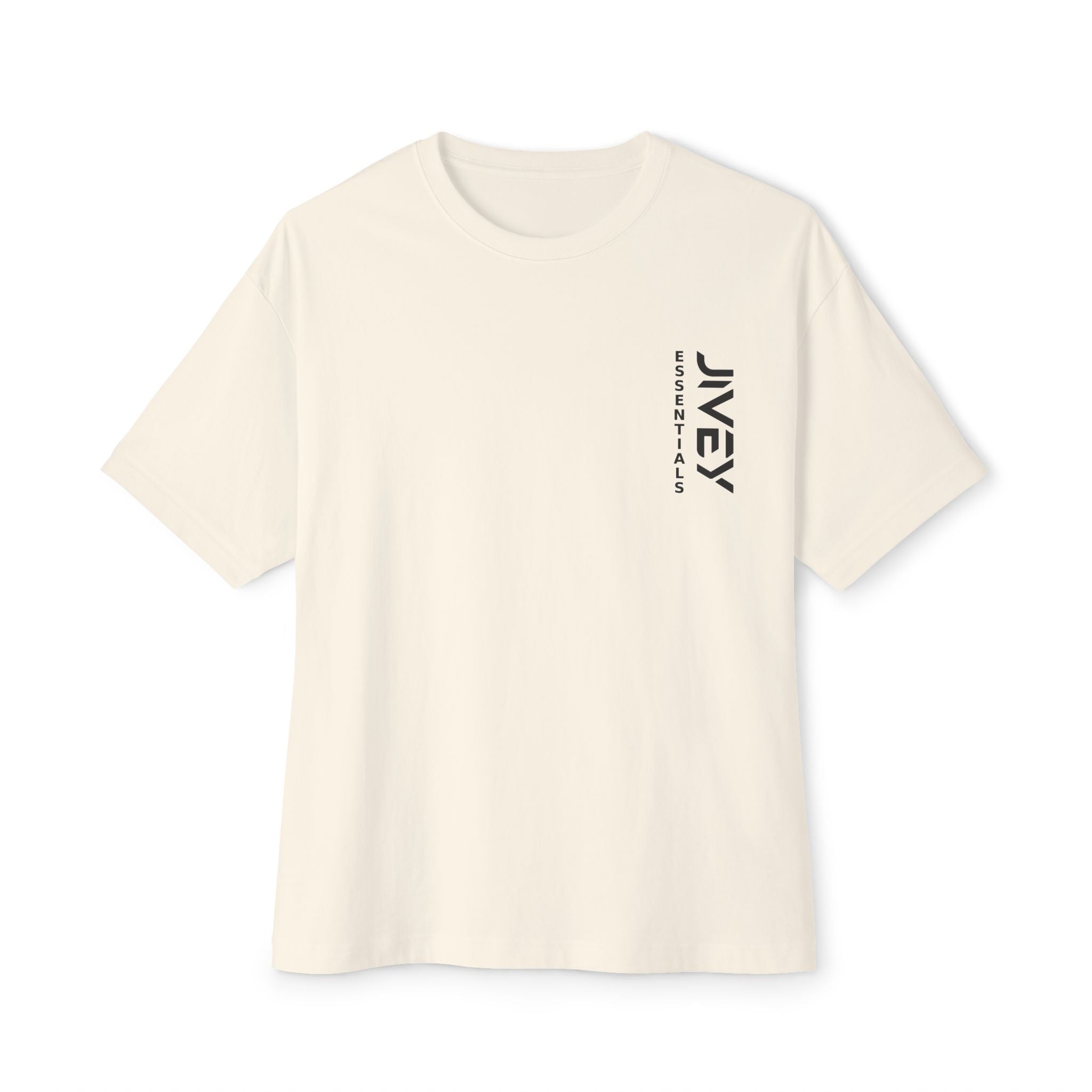 JIVEY Essentials Unisex Oversized Boxy Extra Soft Tee